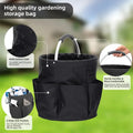 Collapsible Garden Bucket Tool Bag with 6 Outer Pockets