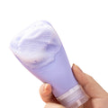2OZ Travel Bottles With Brush & Suction Cup For Toiletries