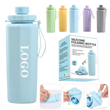 20oz Silicone Foldable Water Bottle