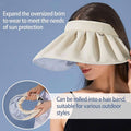 Wide Brim Foldable Sun Visor