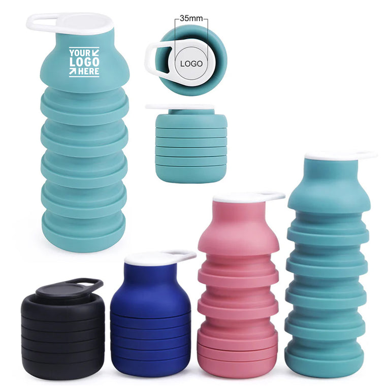 Collapsible Silicone Water Bottle