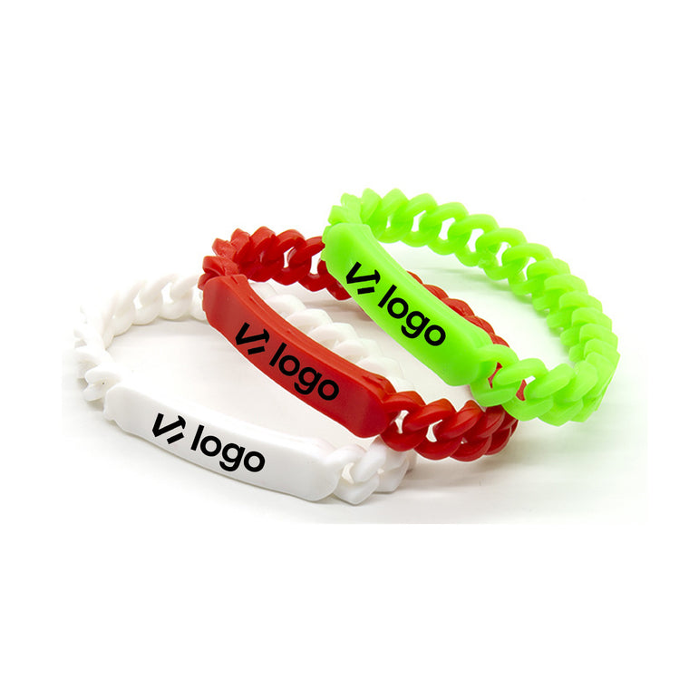 Twist Silicone Wristband
