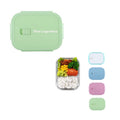2 Compartment Glass Food Storage Containers With Lids