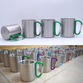 10oz Stainless Steel Carabiner Mug