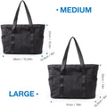 Women'S Shoulder Tote Bag With Zip And Yoga Mat Closure
