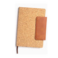 Wood Grain PU Leather Notebook