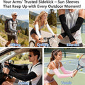 Unisex Sun Protection Arm Sleeves With Thumb Holes