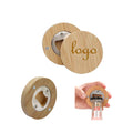 Refrigerator Magnet Bamboo Bottle Opener