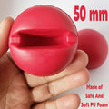 2" Red Circus Clown Nose Stress Reliever