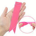 PVC Plastic Reflective Safety Keychain Tag Backpack Pendant
