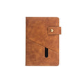 A5 Lined Leather Notebook