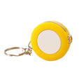 Retractable Double Sided Tape Measure Keychain Soft Ruler