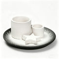 Ceramic Multi-Functional Round Aromatherapy Tray