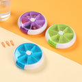Candy Color Dispensing Rotary Pill Box