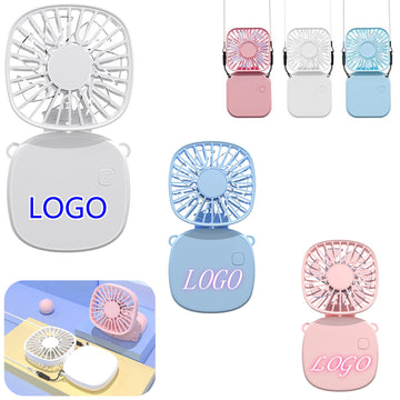 USB Quiet Handheld Personal Foldable Rechargeable Fan