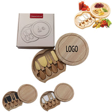 5-Piece Wood Cheese Board Set