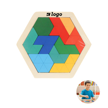 Wooden Hexagon Puzzle