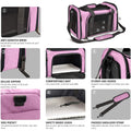 Polyester Collapsible Travel Puppy Carrier Bag