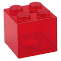 Transparent Plastic Building Block Piggy Bank