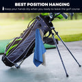 Tri-Fold Microfiber Golf Towel with Clip