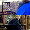 Large Waterproof Windproof Extra Thick Quilted Wool Blanket