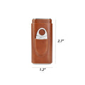 Pu Cigar Case W/Cutter