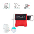 CPR Face Shield for Pocket or Key Chain