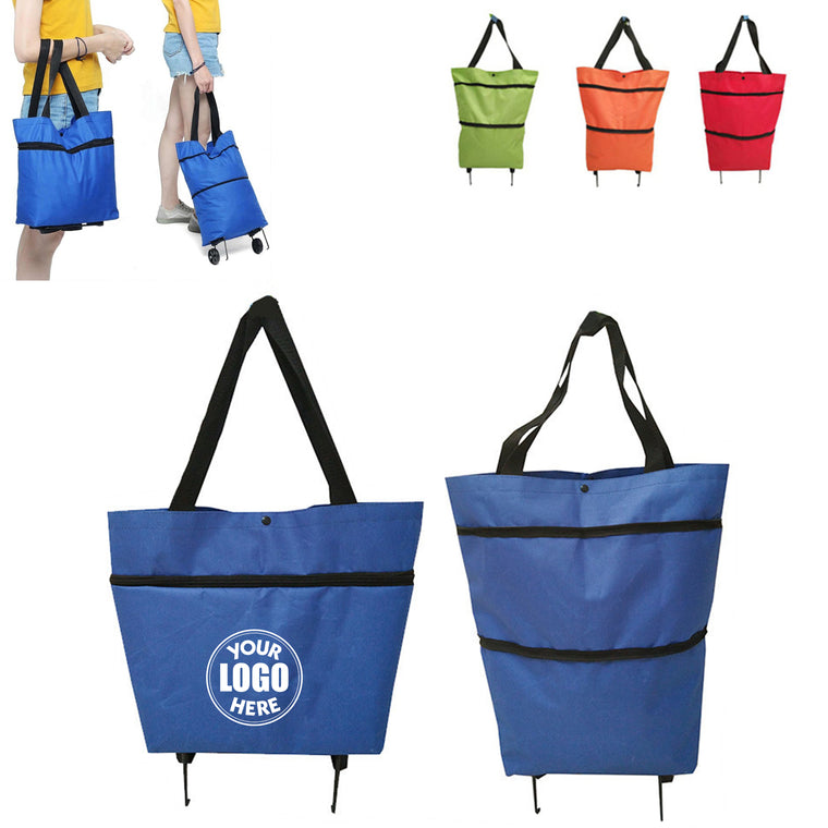 2 in 1 Foldable Shopping Cart