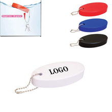 Oval Soft Floating Keychain