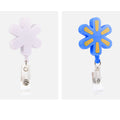 Flower Shaped Retractable Badge Reel