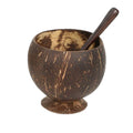 Coconut Goble Shell Cup With Spoon For Beach Party