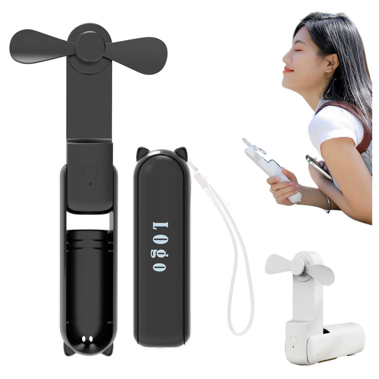 1500mAh Handheld Mini Pocket Fan