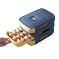 Automatic Rolling Egg Organizer For Refrigerator Egg Holder