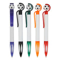 Retractable Soccer Ballpoint Pens