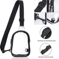 Mini Clear Sling Bag Clear Fanny Pack Chest Bag