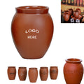2oz Pottery Ceramic Cold Drink Cocktail Beer Cup