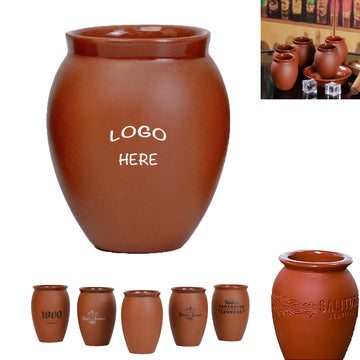 2oz Pottery Ceramic Cold Drink Cocktail Beer Cup