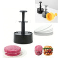 Burger Press ABS Round Type with 100 Wax Paper