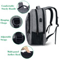 Anti-Theft Travel Laptop Backpack With Usb Charging Port