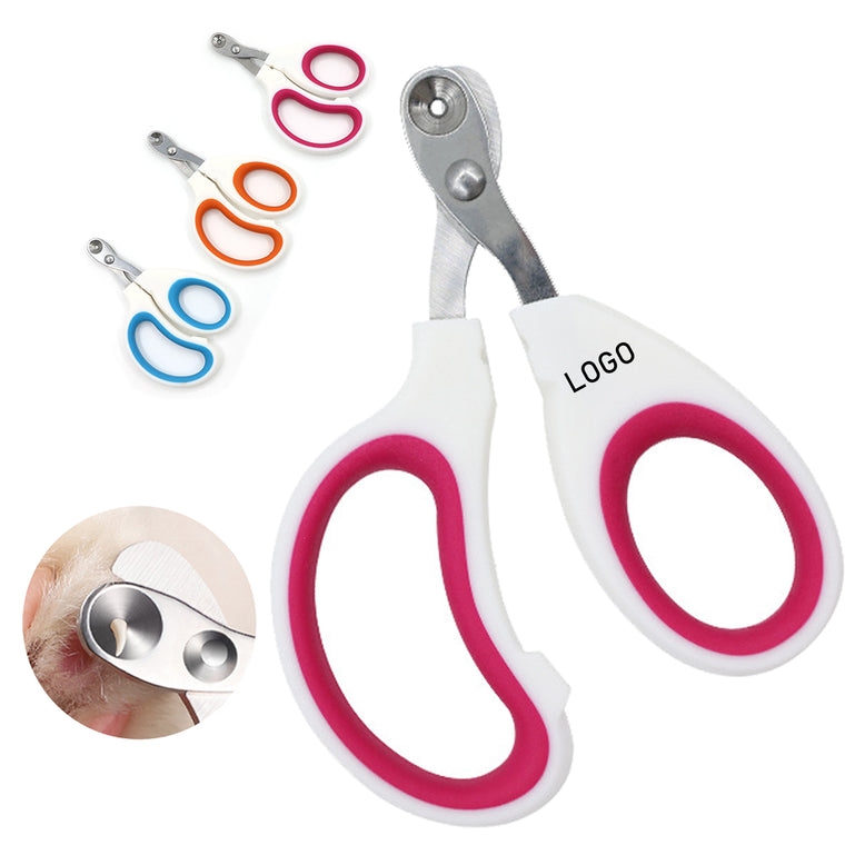 Cat Nail Clippers With Circular Cut Hole