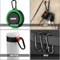 Custom Logo Aluminum Carabiner Keychain Clips