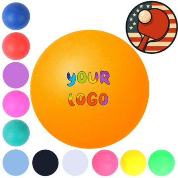 Custom 40Mm Promos Colorful Ping Pong Ball