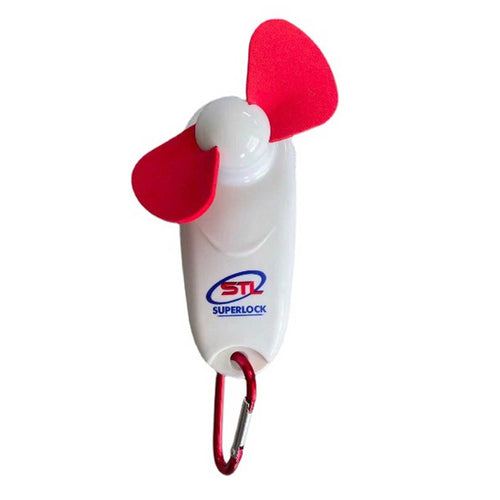 2 In 1 Mini Led Fan With Flashlight