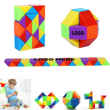 Stress-Relief Mini Rainbow Twist Puzzle Cube