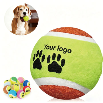 Durable Pet Tennis Ball Toy For Dog Training Play