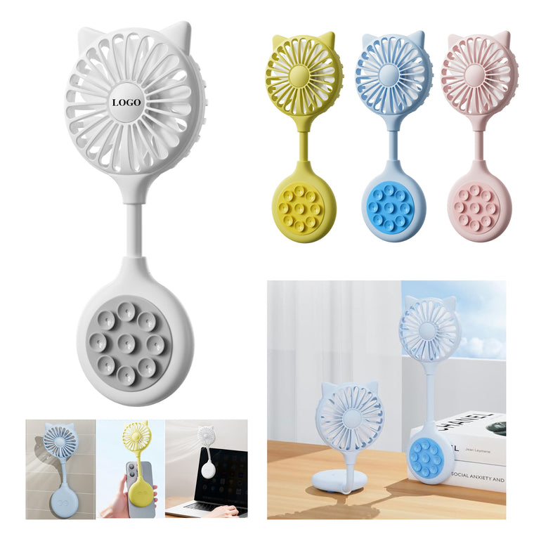 Suction Cup USB Powered Fan 500mAh