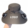 Solar Fan Hat Outdoor Fishing Sun Hat Rechargeable Model