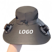 Solar Fan Hat Outdoor Fishing Sun Hat Rechargeable Model