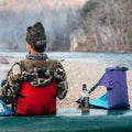 Portable Camping Outdoor Cushion With Backrest
