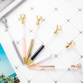Large Diamond Metal Ballpoint Pen